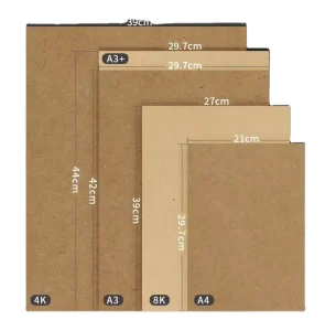 Factory Price F Flute Corrugated Cardboard Paper Sheets
