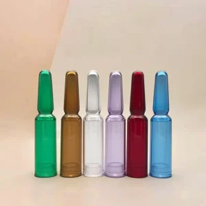 Factory Produced 1.5/2ml PETG Ampoule Small Hyaluronic Acid Bottle Stock Solution Broken Plastic for Eyelashes
