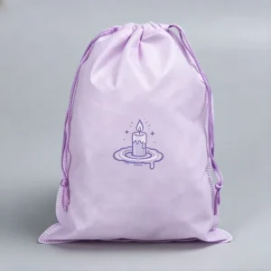 Factory Recyclable Non Woven Drawstring Bag Clothing Shop Shoe Dust Protective Cover Pouch Fashion Travel