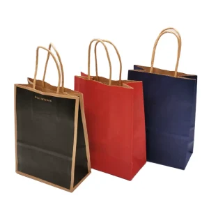 Factory Restaurant Recyclable Kraft Paper Bag