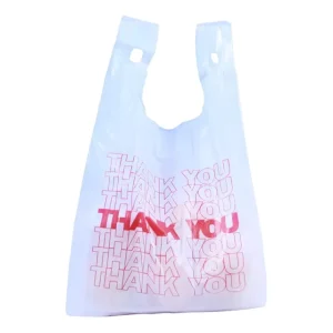 Factory Sale Custom Printing Supermarket Shopping T shirt Bag