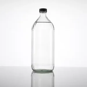 Factory Supplier Directly 500ml 1000ml Bulk Transparent 16oz 32oz Vinegar Glass Bottle with Lid