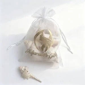 Factory Supplier Small Gold Gift Organza Bag Sheer With Drawstring Sealing Jewelry Packaging Pouch