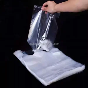Factory Supply Plastic HDPE LDPE Produce Bags on a Roll Clear Plastic Bags for Vegetables