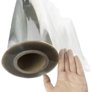 Factory Supply Transparent Rigid PET Roll Film High Temperature Resistant Food Grade UV Printing 1550mm Width Custom Thickness