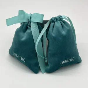Factory-made Velvet Fabric Bags for Jewelry Gifts Cosmetics Storage Dust-proof Bags