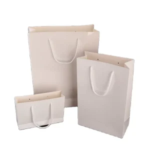 Fashion Blank Shopping Tote Bags Personalize Logo Sublimation Blanks Paper Tote Gift Bags
