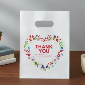 Fashionable Full Covered Print Plastic Bag Gift Bag for Boys Girls Birthday Party Supplies Candy Favors Decorations Shopping Bag