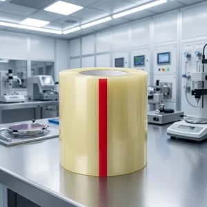 Film Tearing Silent Tape Rubber High Viscosity 0.085mm Thickness Japan Origin for Electronic Components Packaging