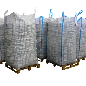Firewood Breathable 1 Ton Mesh PP FIBC Jumbo Bag with Spout Log Fibc Bag