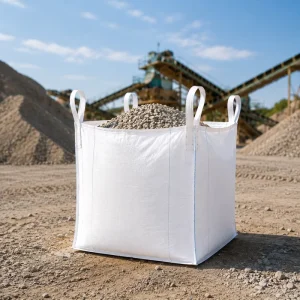 First Grade Polypropylene FIBC Big Bulk Bag 1000kg 1500kg 2000kg Eco-friendly Recyclable Inner Corner Jumbo Sand Bag