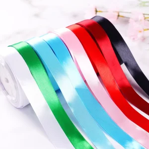 Fitas Cetim Ribbon Gift Box Packaging Christmas Decor Ribbon