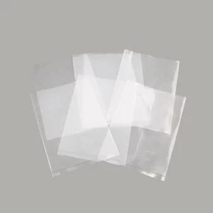 Flat Poly Bag Heat Seal BPA Free Custom Logo Side Gusset Food Grade Plastic Bags
