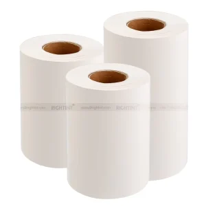 Flexography PP Sticker Matt PP Sticker PP Synthetic Self Adhesive Sticker Printing Paper Roll