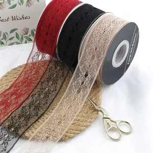 Flower Gift Wrapping Ribbon 4cm*25Y Flower Shop Wrapping Material FS161