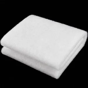 Fluorescence Free Spray Bonded Polyester Wadding 100 300GSM Shape Retaining Thermal Insulation Winter Coat Insulation Sintepon