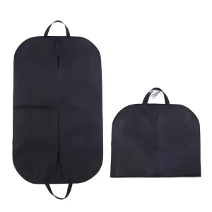 Foldable Garment Bag with Handles Portable Travel Suit Carrier Dust Proof Clothing Protector Bag for Business Trip Wedding Suit