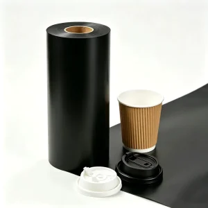 Food Contact Food Grade Heat Resistant Plastic Blister Sheet Roll PP PS for Coffee Cup Lid Blister Processing