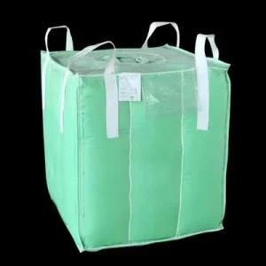 Food Grade FIBC Big Baffle Bag Logistic Wheat Seed Bean Powder Cassawa Starch 1 Ton Saco Ore Minera Bulk PP Coated Jumbo Bag
