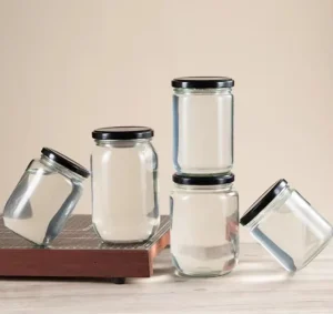Food Grade Glass Airtight Jars Canning Jars Honey Filling Bottles Pickle & Chili Sauce Packaging Jars