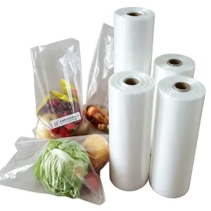 Food Grade HDPE Produce Bags on Roll for Supermarket Grocery Fruit and Vegetable Packaging