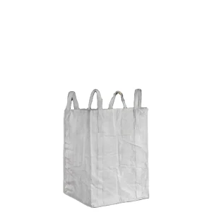 Food Grade PP Plastic Woven FIBC Bulk Bag 500kg 3Ton U Shaped Flat Bottom Flour Rice Grain Safety Factor 6 1