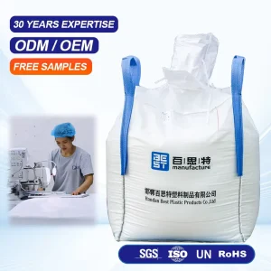 Food Grade PP Woven Bulk Bag Fibc Bag 1000kg UV Resistant Water Proof