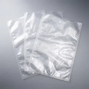 Food Grade Three Side Seal Bags for Food Packaging Clear Poly Plastic Storage Bag Flat Food Pouch for Dry Ingredients Bulk