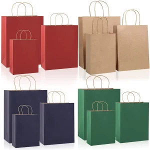 Food07 Factory Price Multi Purpose Eco Friendly Recyclable Promotion Custom Print Shopping Bag Craft Paper