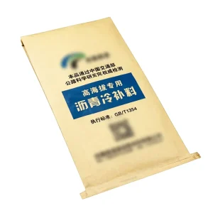 Free Sample Heavy Duty Multiwall Kraft Paper PP Laminated Plastic Bags Raw Material for Industrial Fertilizer Transparent