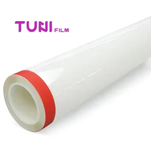 Free Sample Self-adhesive 8.5mil Thick Transparent Film for Car Body or Home Furniture Protection with Dry Stick Application