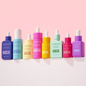 Frosted Amber 30ml 50ml 60ml Glass Face Serum Bottles Empty Hair Essential Oil Dropper Bottle With Box