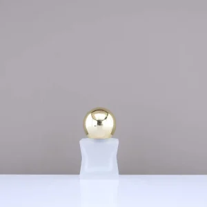 Frosted Glass Perfume Bottle 10ml 15ml Snap Mouth Press Spray Empty Cosmetic Sample Refill Bottle CN R-0178