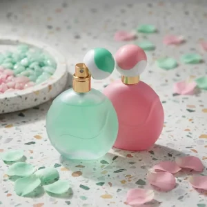 Frosted Premium Minimalist Unique 50ml Empty Luxury Glass Perfume Bottle Botella De Perfume