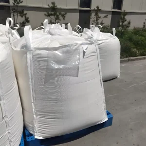 Full Open Flat Bottom 1000Kg FIBC Bag Side Seam Loop Customizable Sizes PP Material Safety Factor 5:1