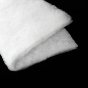 GRS Recycled Available Soft Quilt square Batting Spray Bonded Cotton Sintepon Polyester Wadding for Cap Stiffener