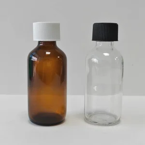 Glass Bottles with Childproof Cap for Essential Oil Custom Size