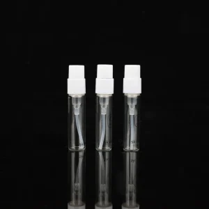 Glass Spray Bottle with Plastic Spray Pump Mini Tester 10ml Perfume Atomizer Vials