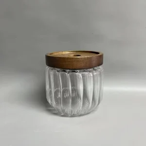 Glass Storage Jar with Lid