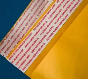 Glassine Paper Film Double Sided Envelope Sealing Tape Permanent Sticky