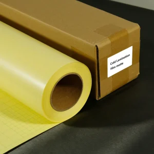 Glossy Matte Self Adhesive Cold Laminating Film Transparent Adhesive Film for Printing