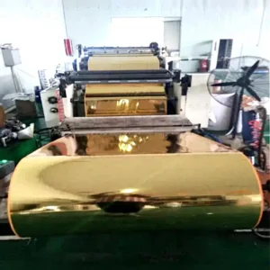 Gold Silver PET Metallized Laminated Paperboard for Box