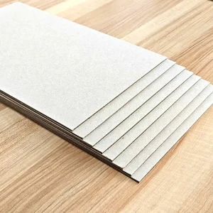Grade AA 2.5mm Thick Bookbinding Board 1500 GSM Flat Smooth Gift Box Material Moisture Proof Solid Paperboard