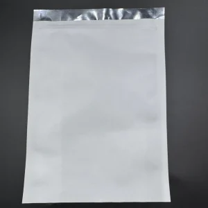 Gravure Printed Small White Kraft Paper Three Side Sealed Zipper Lock Customizable Food Grade Moisture Proof Eco