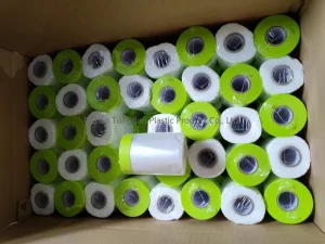 HDPE Film Roll Masking Film with Different Tape Types for Painting 270cm