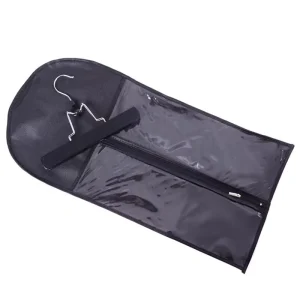 Hair Extension Holder with Hanger Wig Storage Bag Dust Bags Ponytail Bundles Storage Carrier Case