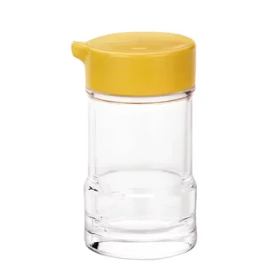 Handheld and Fashionable Plastic Spice Jar 225ml Acrylic Seasoning Cruet Dispenser Hotel and Restaurant Use