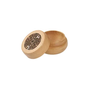 Handmade Bamboo Natural Wood Craft Fragrance Box Carrying Incense Decorative Box Perfume Jar