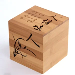 Handmade Custom Wood Box Gift Pine Bamboo Solid Wooden Storage Box
