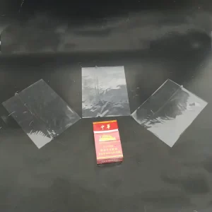 Handmade Transparent 21 Micron BOPP Plastic Roll Film Small Box Packaging for Cigarettes and Tobacco Stretchable